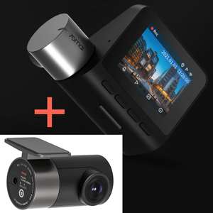 Видеорегистратор Xiaomi 70MAI Dash Cam Pro Plus+ A500S GPS + ADAS + задняя камера 70MAI