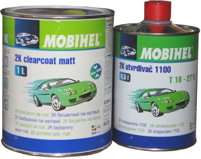 Матовый лак для авто Mobihel
