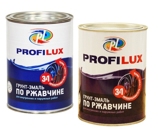 Краска Profilux 3 в 1: грунтуем, красим и ликвидируем ржавчину одним средством