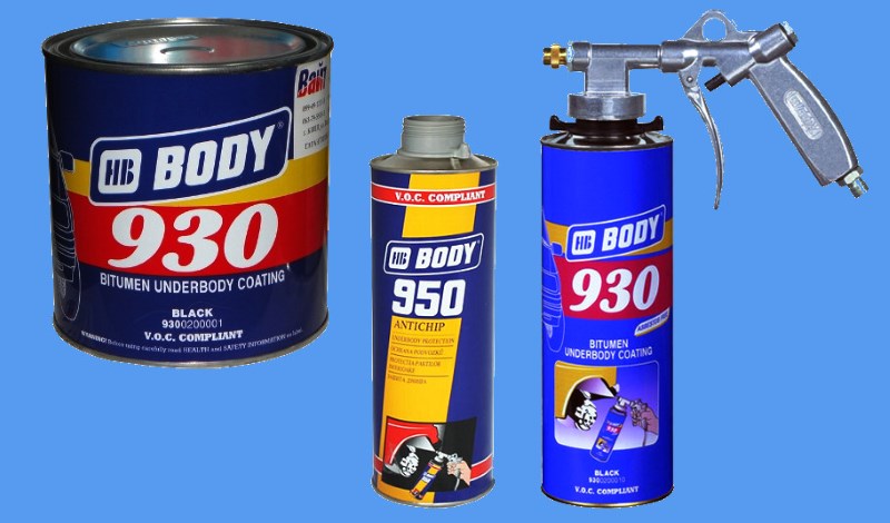 Мастика Body 930: описание и рекомендации по использованию антикора