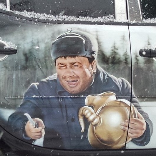 Галерея аэрографий "Персонажи"