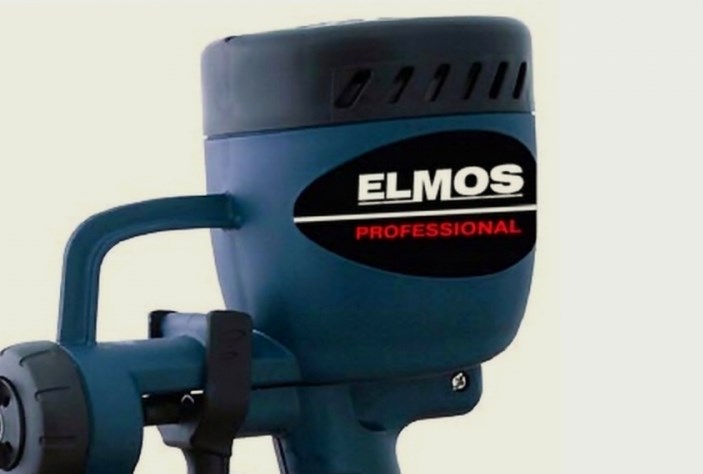 Elmos модели PG 80: краскопульт, работающий без компрессора