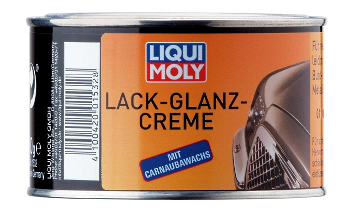 Защитная полироль Liqui Moly Lack Glanz Creme