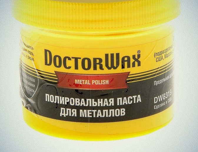 Полировальная паста Doctor Wax